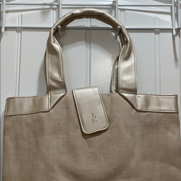 Sothys Paris Biege Canvas Handbag - Picture 2 of 5
